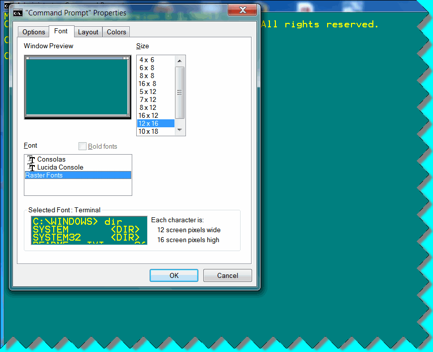 Command Prompt Commands Windows Vista