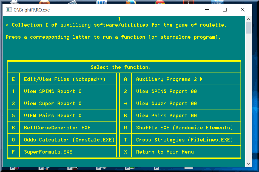 Roulette strategy help manual #2.