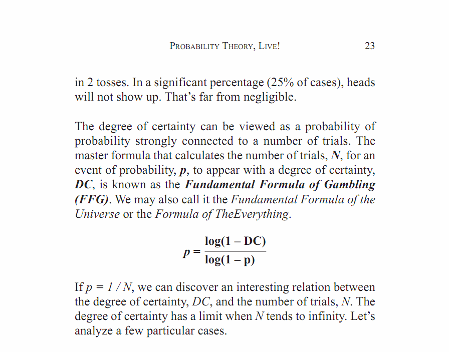 Buy the PDF version of the book Probability Theory Live not the eBook.