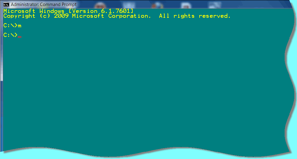 Software at the Command Prompt in Windows XP, Vista, Windows 7, 8, 32-bit, 64-bit.
