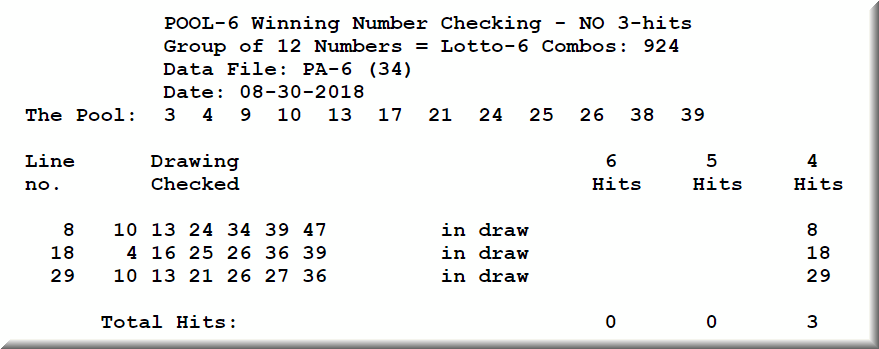 6 48 lotto results