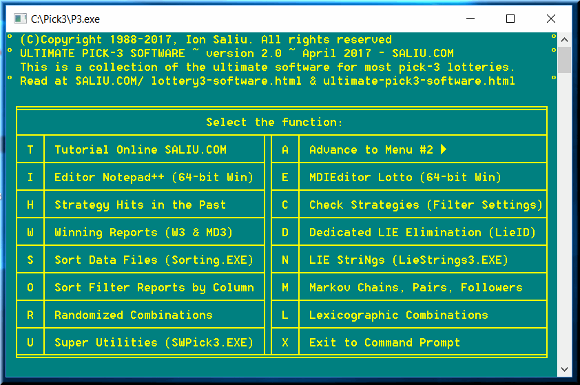 3 digit lotto result